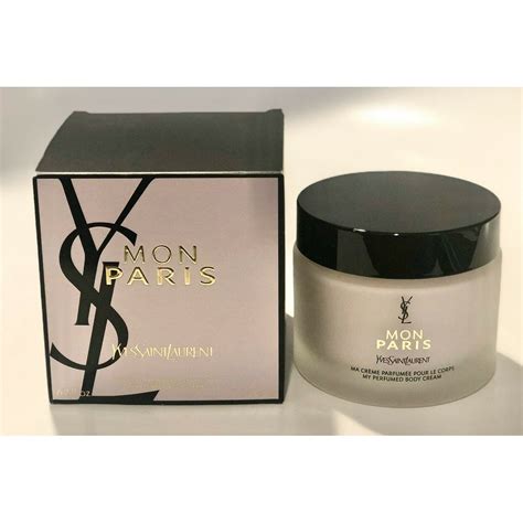 yves saint laurent mon paris body cream